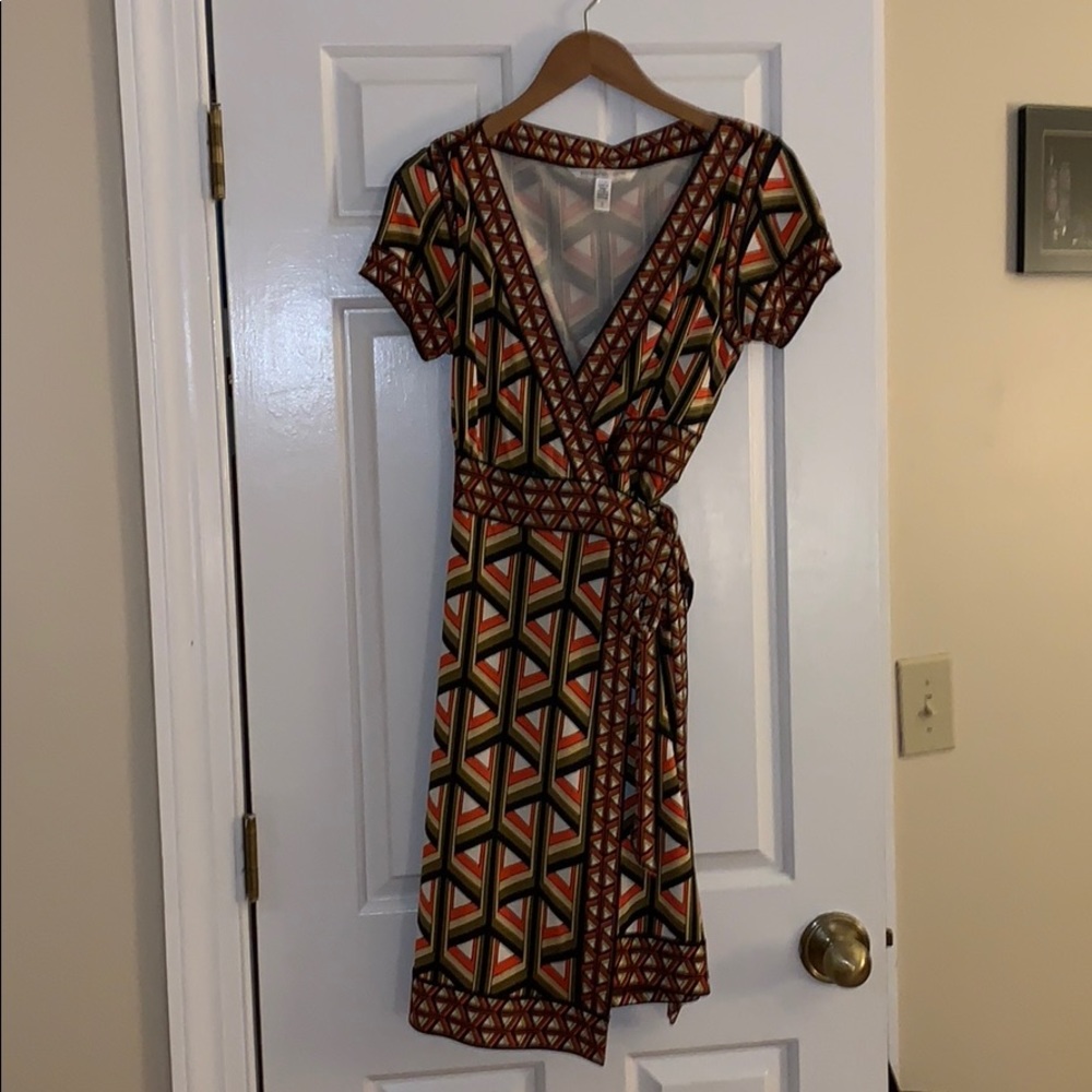 DVF Wrap dress- Silk
